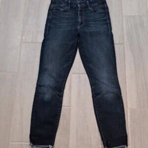 MOTHER HW Looker Ankle Fray Size 26
